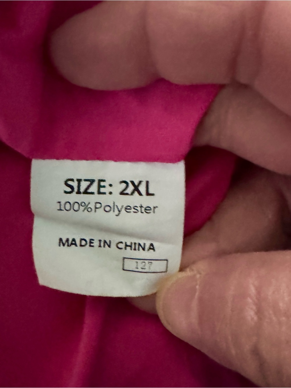 Dokotoo Casual V Neck Floral Print Smocked Blouse Women's 2X Bright Pink Tunic - Picture 4 of 7